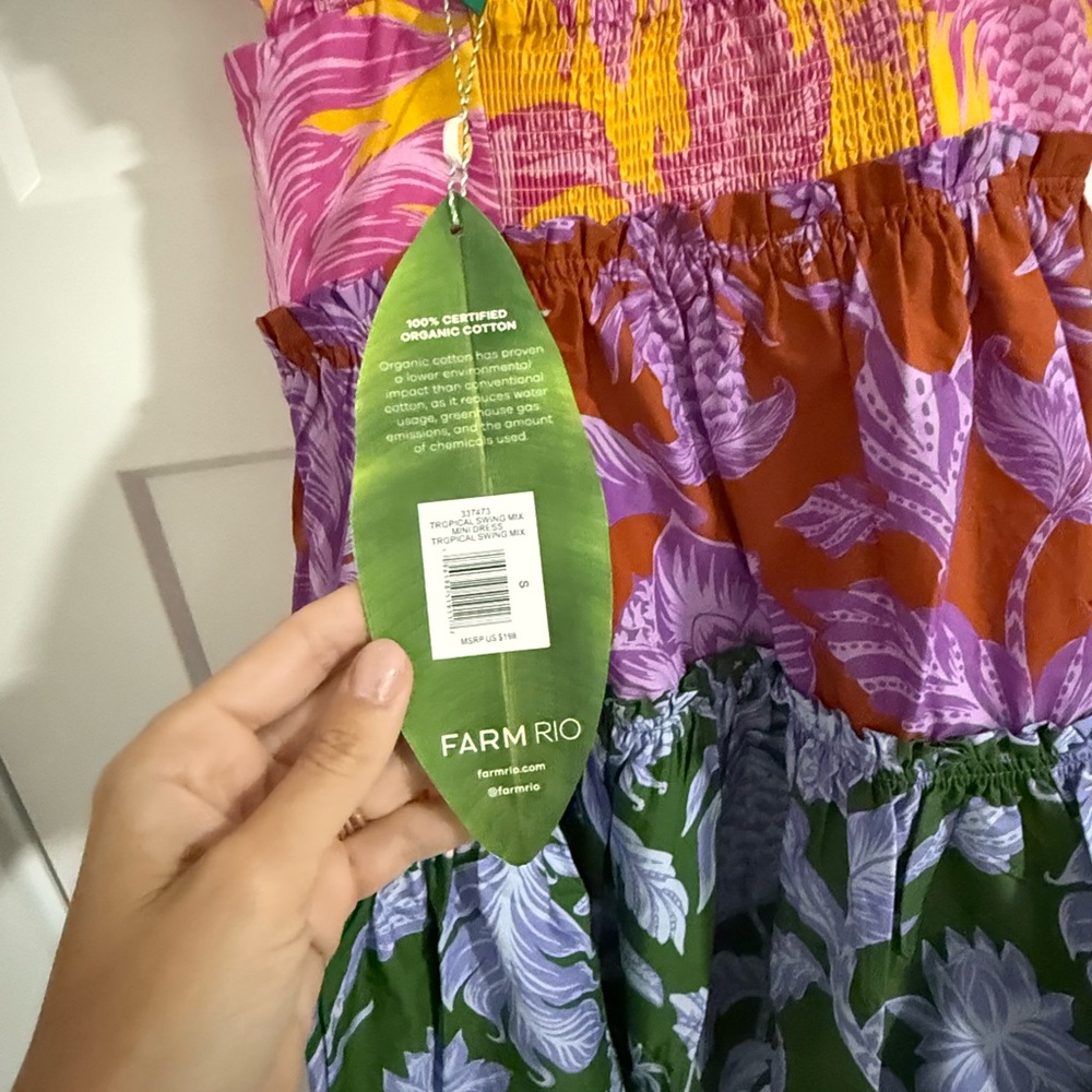 FARM Rio Multicolor Tropical Dress - Picture 2 of 3
